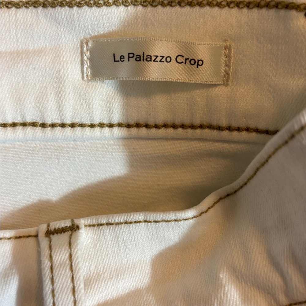 FRAME | 31 le palazzo crop wide leg jeans - Picture 4 of 5